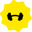 ベンチプレスのアイコン